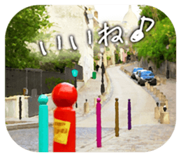 Beautiful European sticker for women sticker #14833461