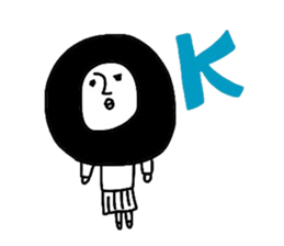 peaceful machiko part3 sticker #14833871