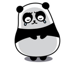 Panda R.I.P sticker #14834206