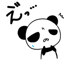 Social withdrawal a giant pand2 sticker #14834386