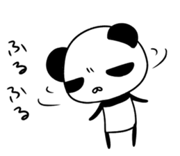 Social withdrawal a giant pand2 sticker #14834409