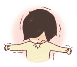 It is sweet like choco! Present sticker sticker #14834539