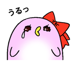 lovely penguin couple sticker #14834624