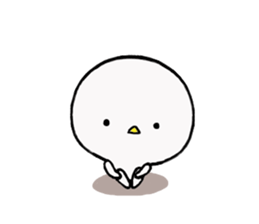 White pretty guy.2 sticker #14835588