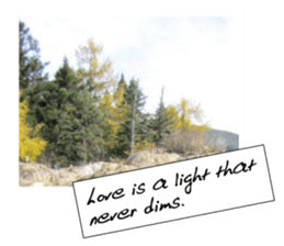 Landscape postcards series 3 sticker #14835614