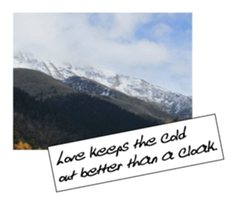 Landscape postcards series 3 sticker #14835617