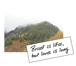 Landscape postcards series 3 sticker #14835619