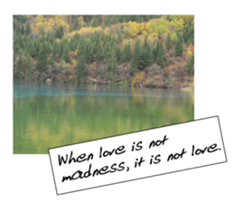 Landscape postcards series 3 sticker #14835622