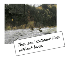 Landscape postcards series 3 sticker #14835623