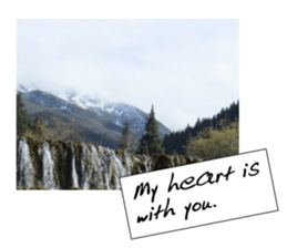 Landscape postcards series 3 sticker #14835631