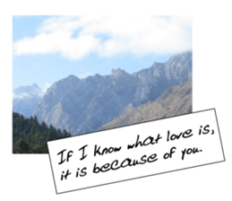 Landscape postcards series 3 sticker #14835633