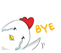 Wolly Chicken sticker #14835644