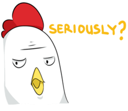Wolly Chicken sticker #14835646