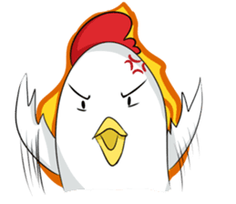 Wolly Chicken sticker #14835661
