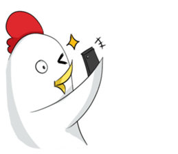 Wolly Chicken sticker #14835663