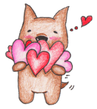 A dog called CHIBI sticker #14835847