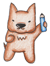 A dog called CHIBI sticker #14835853