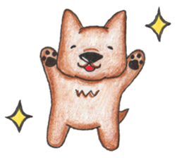 A dog called CHIBI sticker #14835860