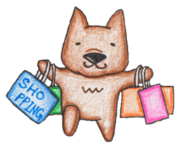 A dog called CHIBI sticker #14835876