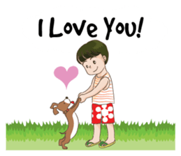 You are my pet sticker #14836608