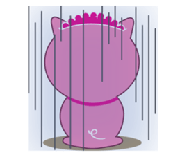 Little Clumsy Pig sticker #14836770