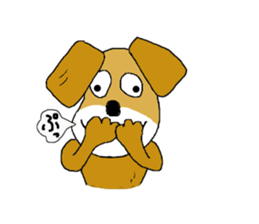 sora-dog sticker #14837021