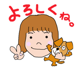 sora-dog sticker #14837028