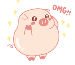 Fat Pig but Extremely Lovable sticker #14837030