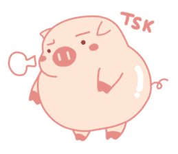 Fat Pig but Extremely Lovable sticker #14837031