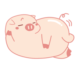 Fat Pig but Extremely Lovable sticker #14837039