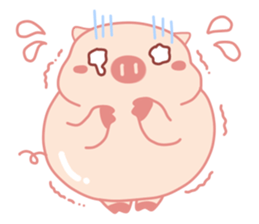 Fat Pig but Extremely Lovable sticker #14837042