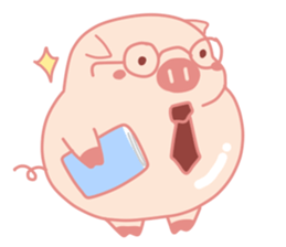 Fat Pig but Extremely Lovable sticker #14837043