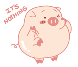 Fat Pig but Extremely Lovable sticker #14837047