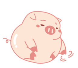 Fat Pig but Extremely Lovable sticker #14837049