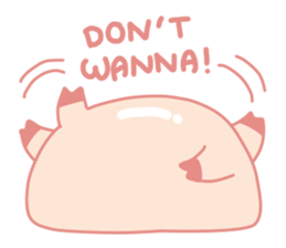 Fat Pig but Extremely Lovable sticker #14837050