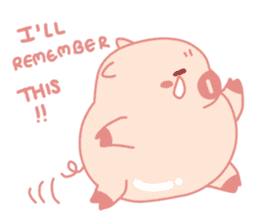 Fat Pig but Extremely Lovable sticker #14837051