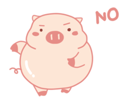 Fat Pig but Extremely Lovable sticker #14837052
