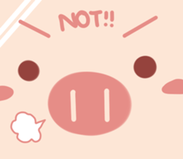 Fat Pig but Extremely Lovable sticker #14837054