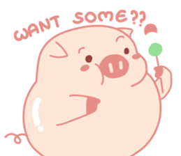 Fat Pig but Extremely Lovable sticker #14837057