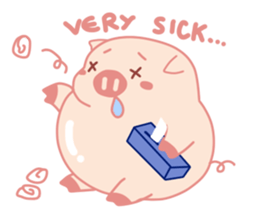 Fat Pig but Extremely Lovable sticker #14837061