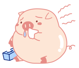Fat Pig but Extremely Lovable sticker #14837062