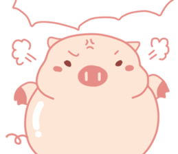 Fat Pig but Extremely Lovable sticker #14837063