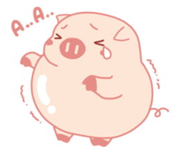 Fat Pig but Extremely Lovable sticker #14837067