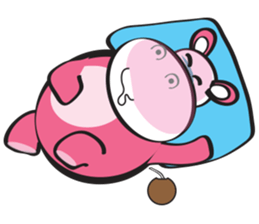 Rolled and Healty Hippo sticker #14837601
