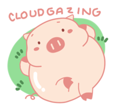 Adorable Chubby Pink Pigs and Friends sticker #14837718