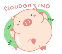 Adorable Chubby Pink Pigs and Friends sticker #14837718