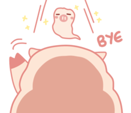 Adorable Chubby Pink Pigs and Friends sticker #14837738