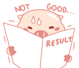 Adorable Chubby Pink Pigs and Friends sticker #14837748