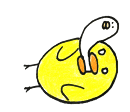 Little bird "hi-chan"sticker sticker #14837949