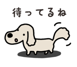 Miniature Dachshund No.5 sticker #14838706